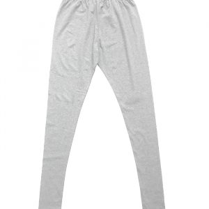 White Girls Cotton Leggings with Stretch