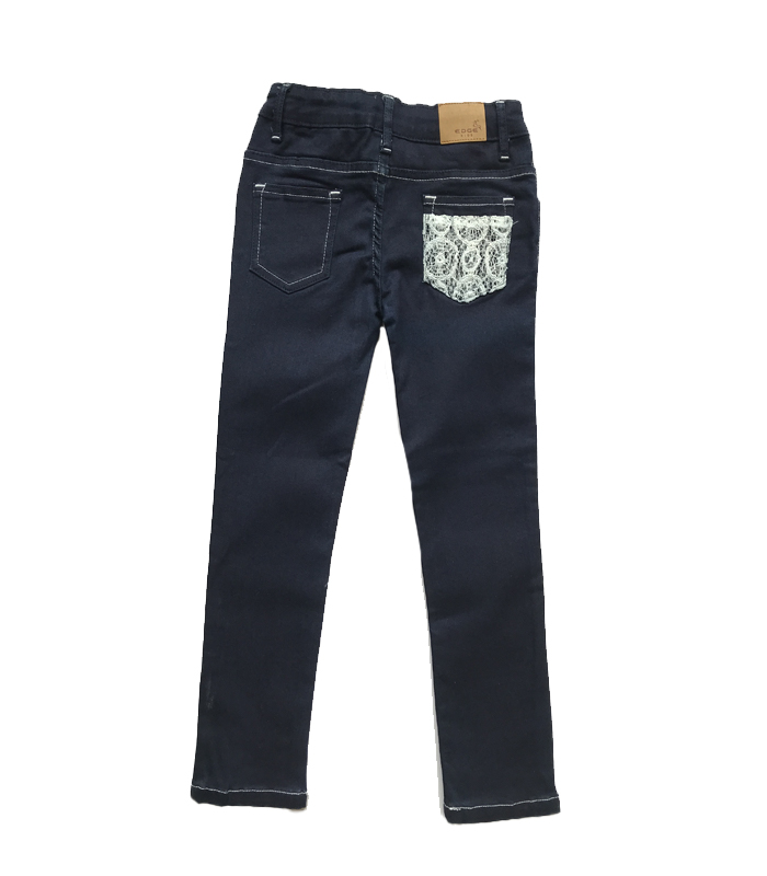 DARK BLUE GIRLS JEANS