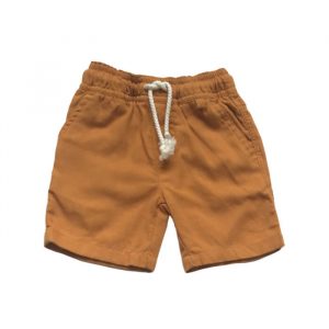 Dark Orange Baby Boy Short