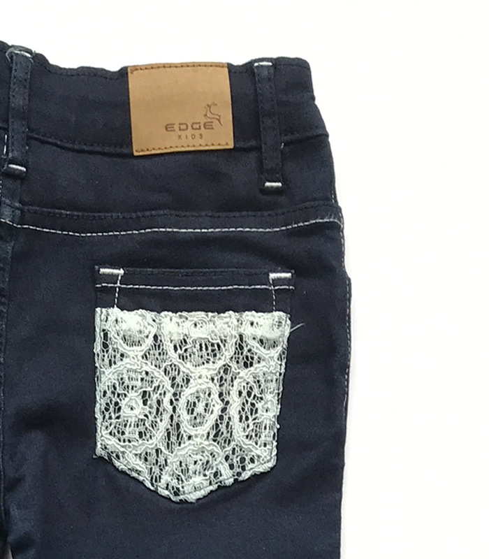 DARK BLUE GIRLS JEANS