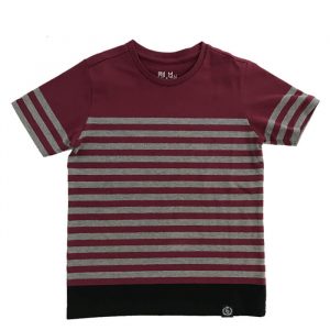 EDGE Crew Neck Stripe Boys T-Shirt