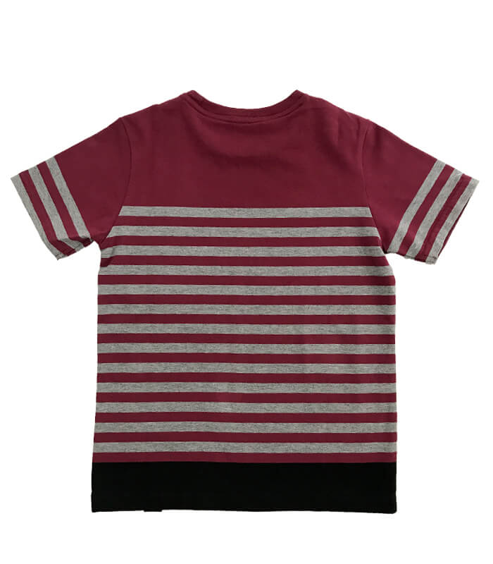 EDGE Crew Neck Stripe Boys T-Shirt