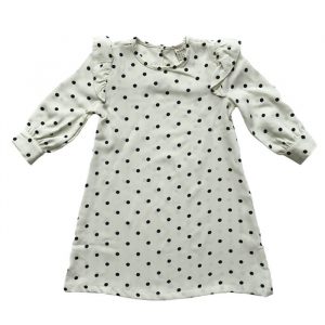 Polka Dot Long Sleeve Dress
