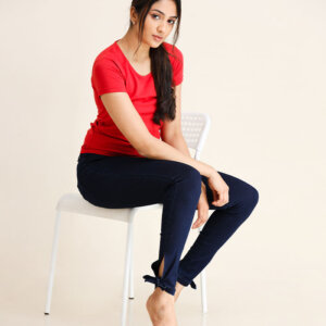 Knot Hem SLIM Fit EDGE Women's Jeans